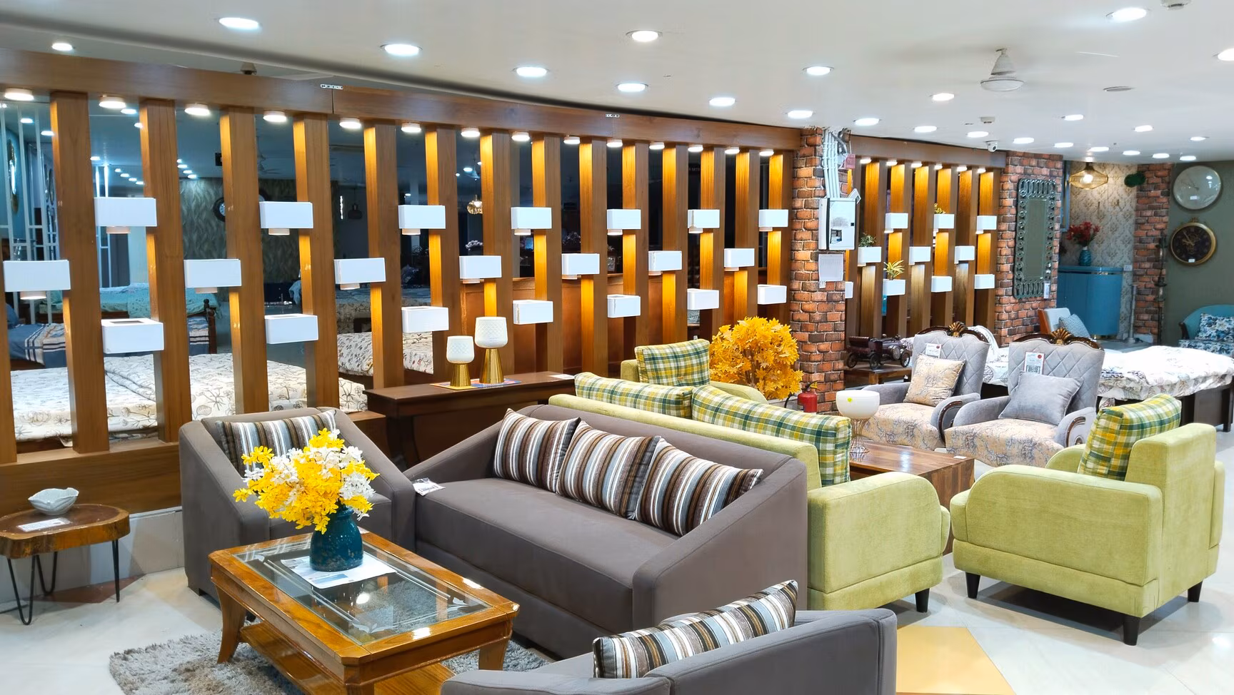 New Delhi showroom interior