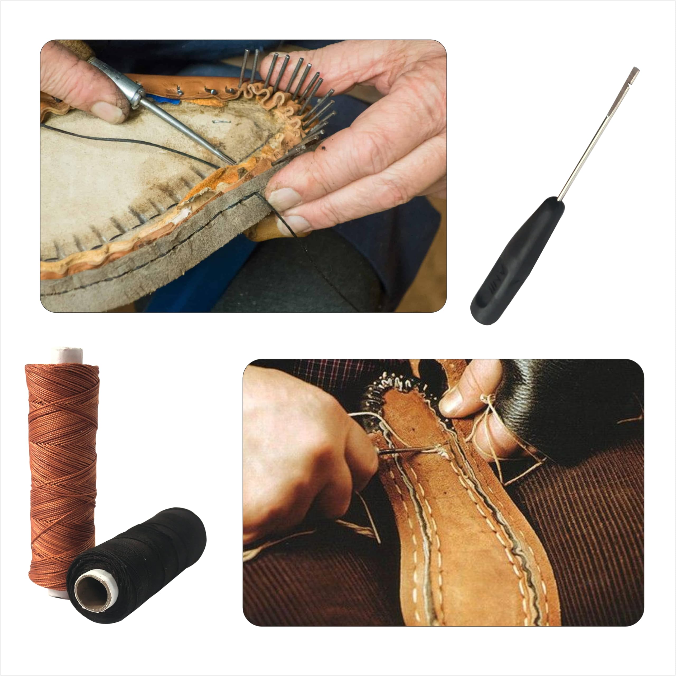 Upholstery stitching